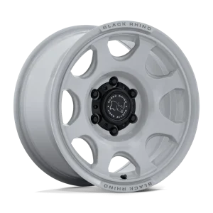 Black Rhino – BR037 TEMBO – Grey – 17″x8.5″ 0mm – All weather Wheels – BR037AX17855000